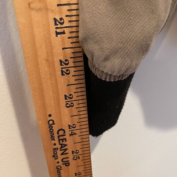 Cielo Basic Bomber Jacket Women Large Olive Green Black Trim Tencel READ - Picture 11 of 16